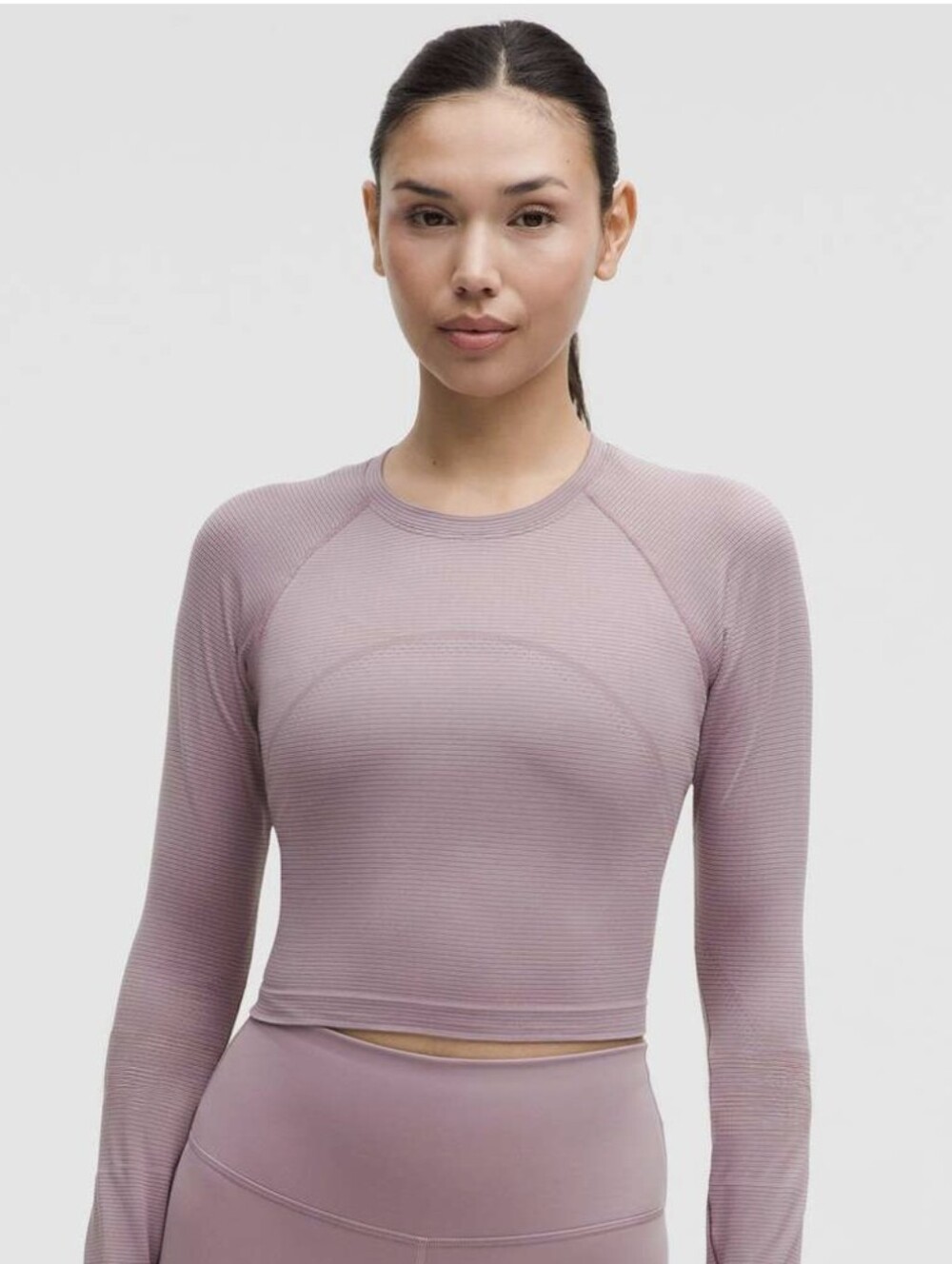 Lululemon Cropped long Sleeve Swifty Tech